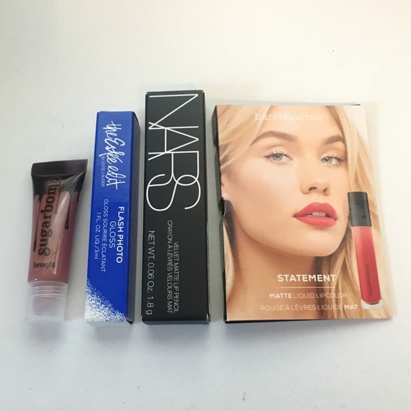 SOLD NWT Estée Lauder Benefit Nars Too Faced Lip Set - Picture 3 of 12
